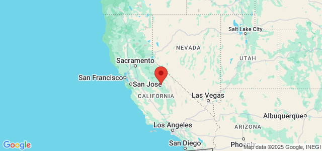 Landkaart Californië