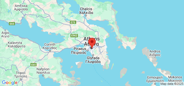 Landkaart Athene