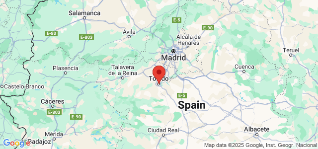 Landkaart Toledo