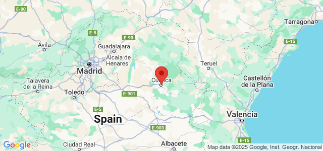 Landkaart Cuenca