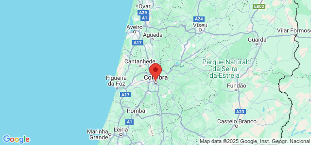 Landkaart Coimbra