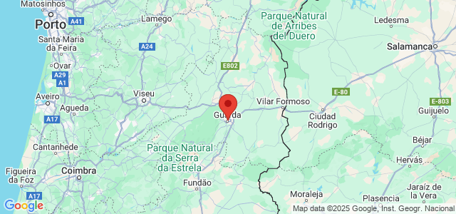 Landkaart Guarda