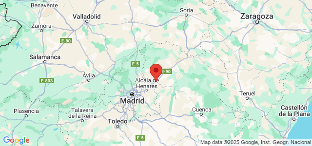 Landkaart Guadalajara