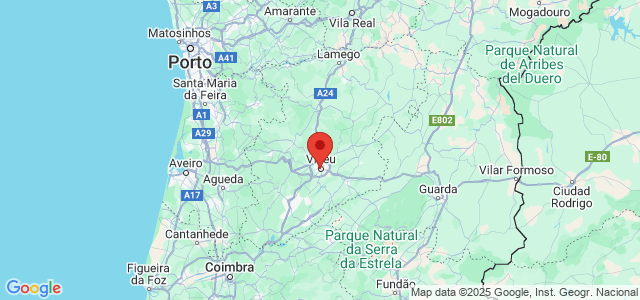 Landkaart Viseu