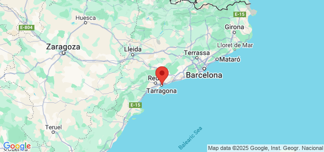 Landkaart Tarragona