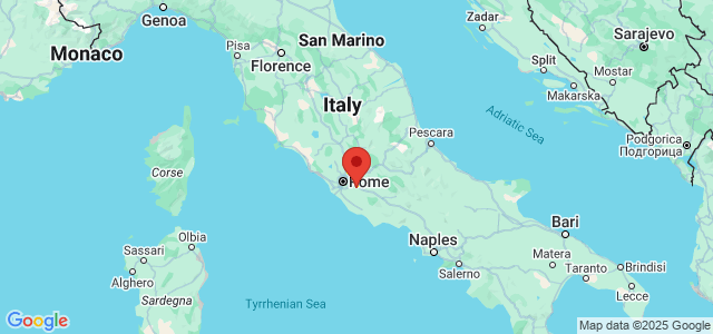Landkaart Lazio