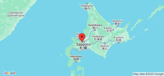 Landkaart Sapporo