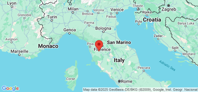 Landkaart San Gimignano