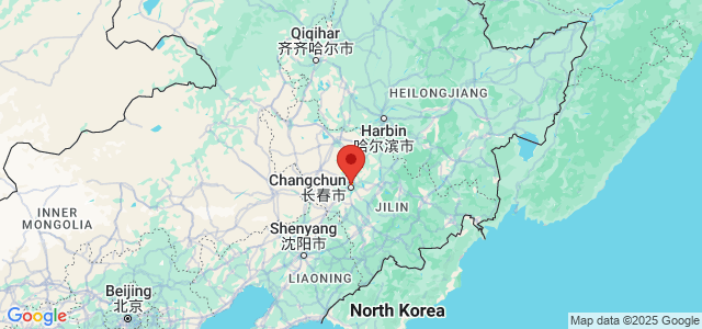 Landkaart Changchun