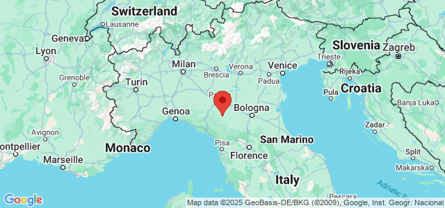 Landkaart Cinque Terre