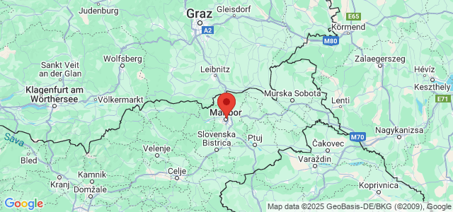 Landkaart Maribor