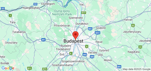 Landkaart Boedapest