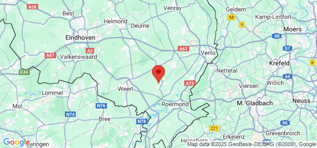 Landkaart Limburg