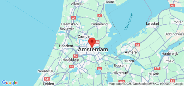 Landkaart Amsterdam