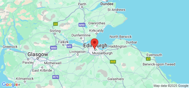 Landkaart Edinburgh