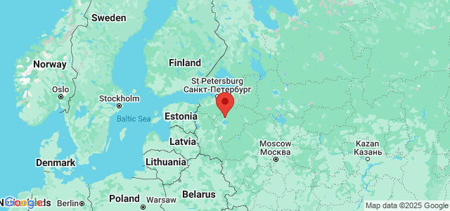 Landkaart Veliki Novgorod