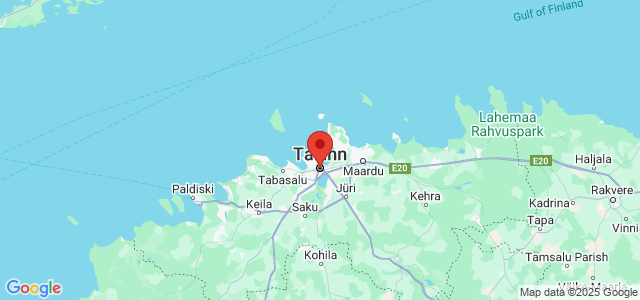 Landkaart Tallinn