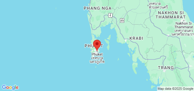 Landkaart Phuket