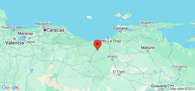 Landkaart Isla Margarita