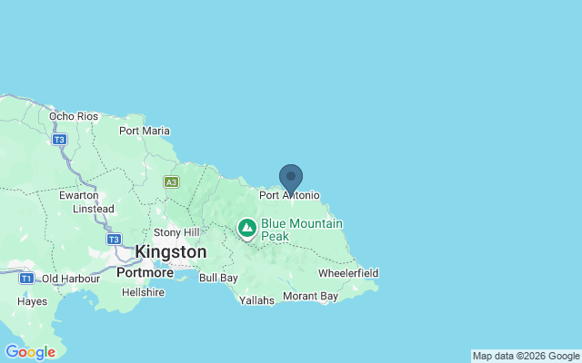 Port Anthony Map Port Antonio (Jamaica): informatie & reizen