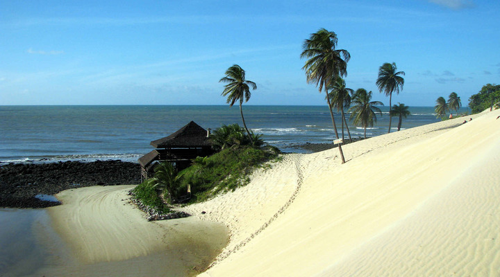 Het strand van Natal
