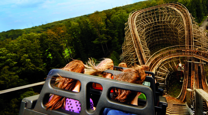 Bandit achtbaan - Movie Park Germany
