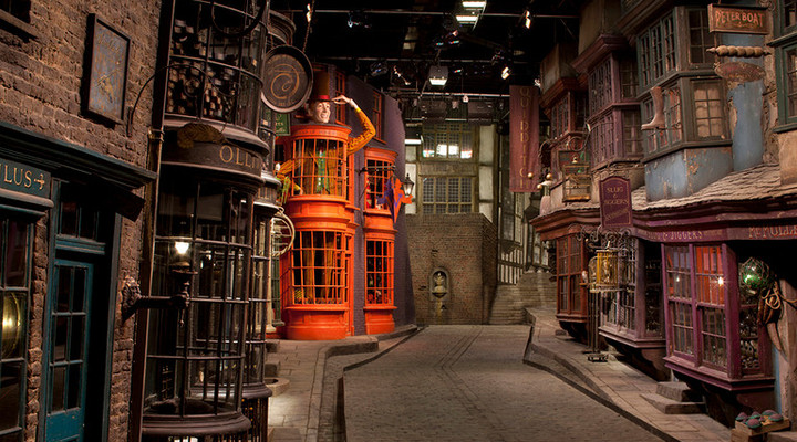 Harry Potter studio's in Londen