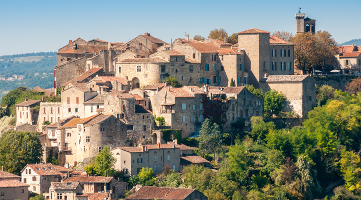 Cordes-sur-Ciel in Frankrijk