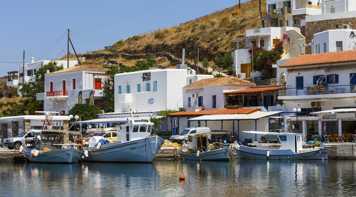 Mérichas op het eiland Kythnos