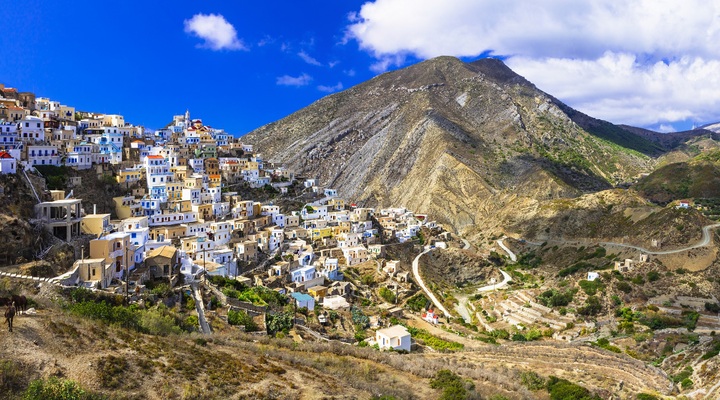 Het Griekse eiland Karpathos