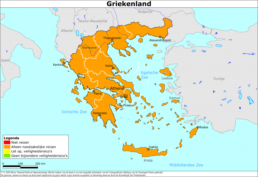 Reisadvies Is Griekenland Een Veilig Vakantieland Reisbureau Reisgraag Nl