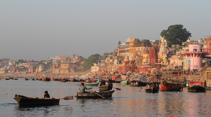 Varanasi in Noord-India
