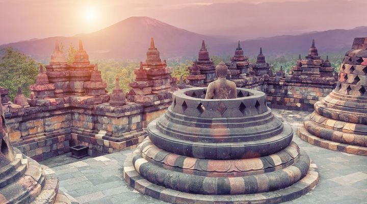 Populaire bestemming Djoser: Borobudur, Indonesië