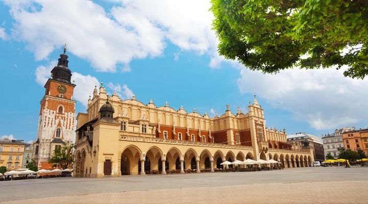 Krakau behoort tot een van de nieuwe routes