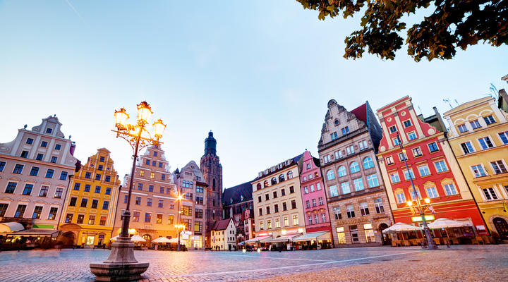 Wroclaw in Polen