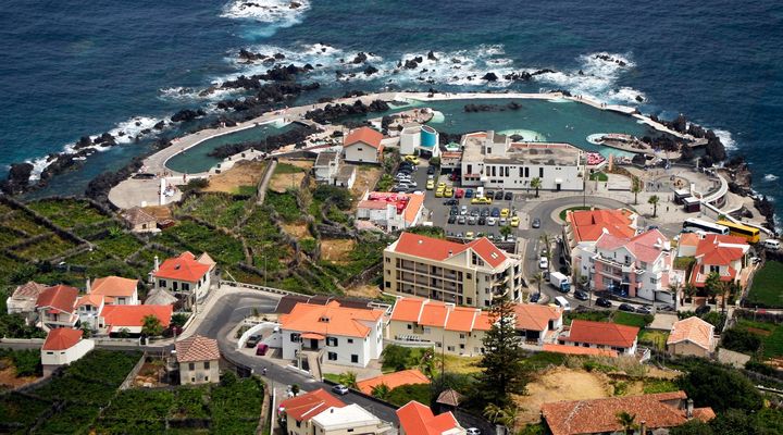 Porto Moniz op Madeira