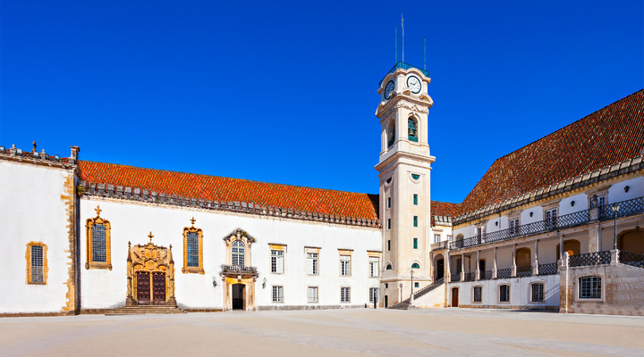 De universiteit van Coimbra