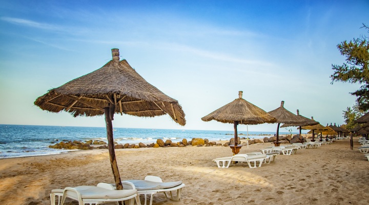 Strand in Senegal