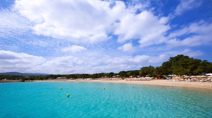 Het strand van Formentera