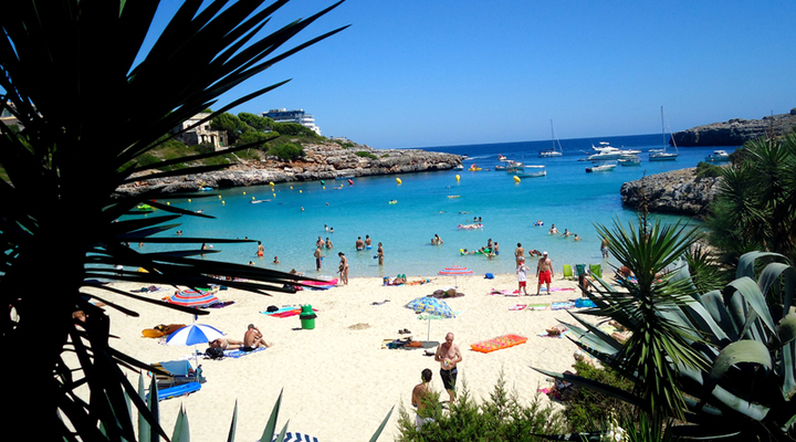 Strand op Mallorca