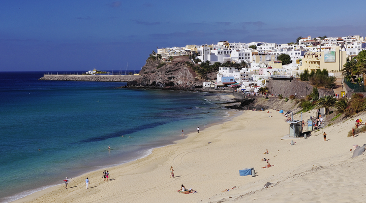 Strand op Fuerteventura