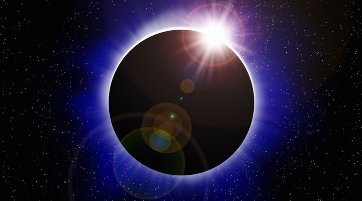 De prachtige eclips aanschouwen in de V.S.