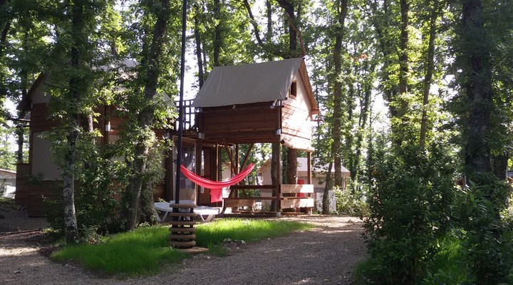 De nieuwe glampingaccommodatie Airdreamer