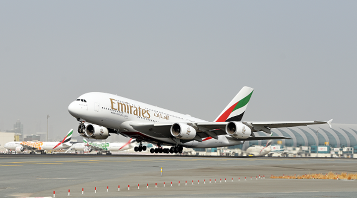 Het A380 vliegtuig