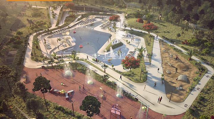 Nieuw waterpark Camping Mon Perin, Kroatië