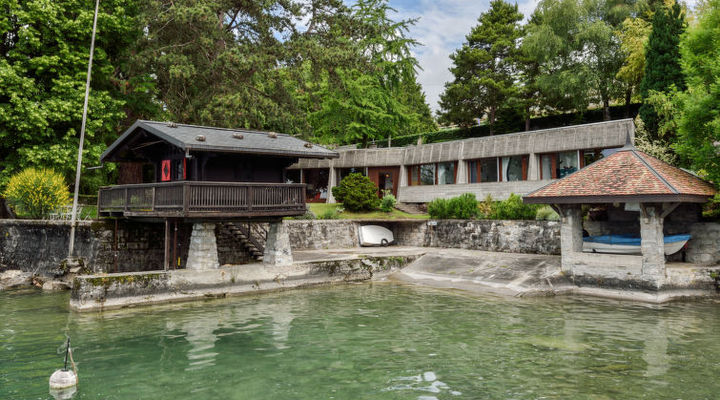 Het beroemde vakantiehuis de Duck House