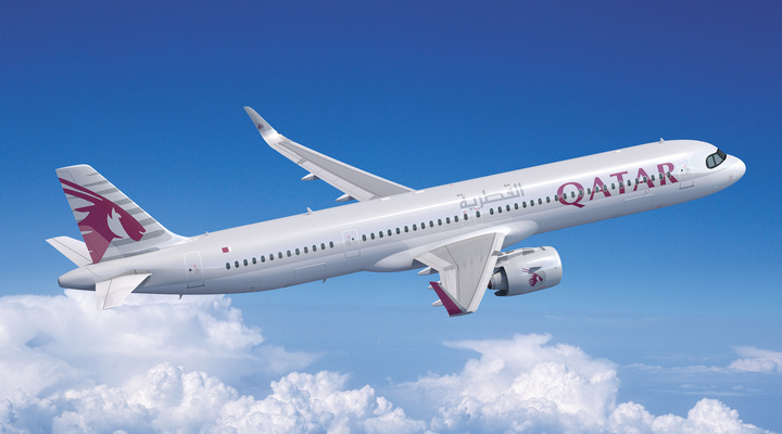 Vliegtuig Qatar Airways
