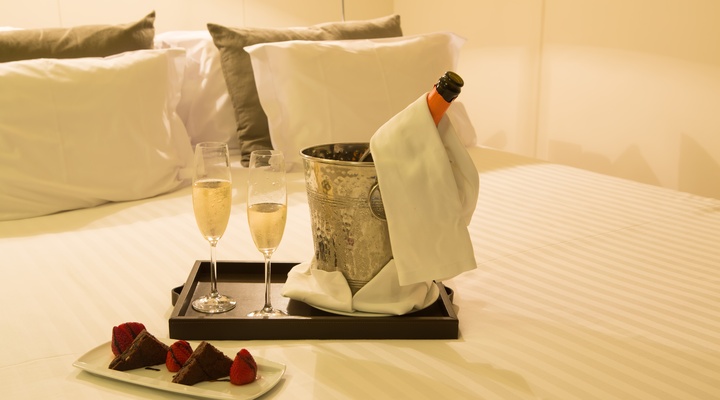 Overnachten in een luxe hotel