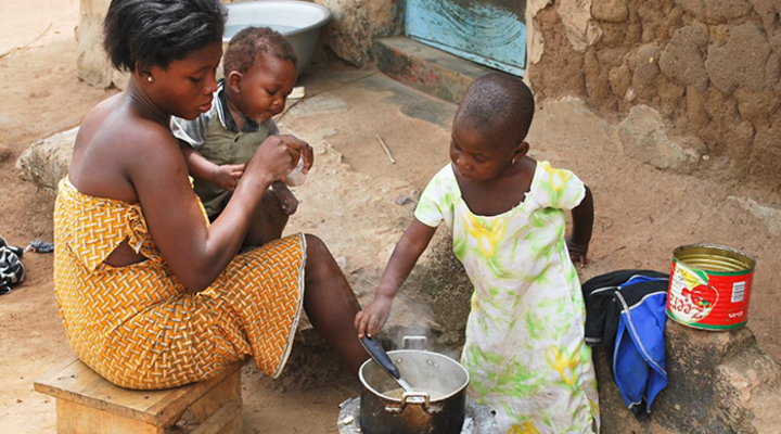 Kooktoestellenproject in Ghana
