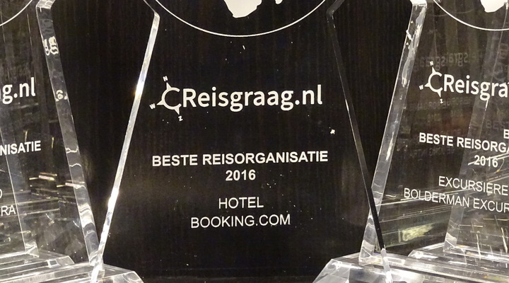 Reisgraag Award Booking.com